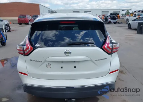 2015 Nissan Murano Platinum z USA, uszkodzony, nr VIN 5N1AZ2MG0FN241397